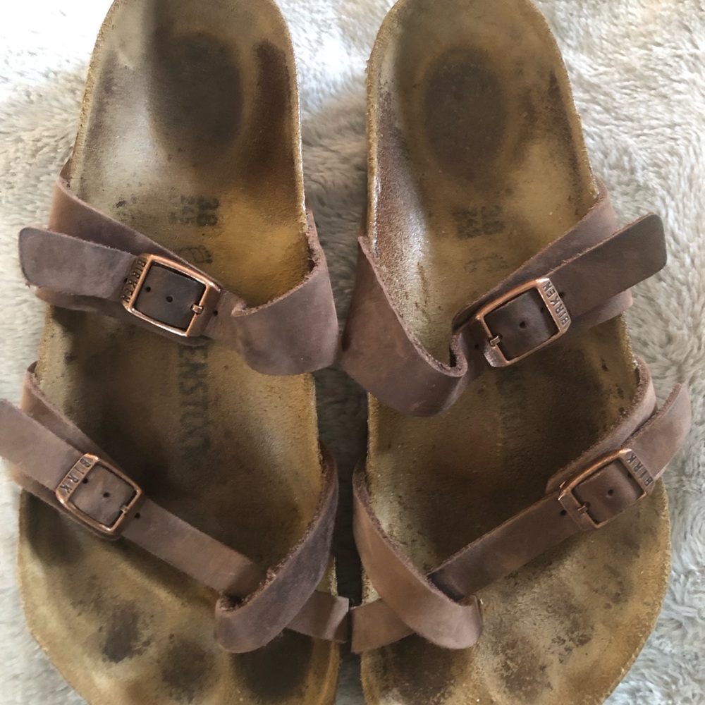 Birkenstocks Suede Double-Strap Sandals